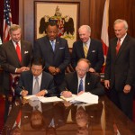 Engine Shop Expansion Signing Ceremony