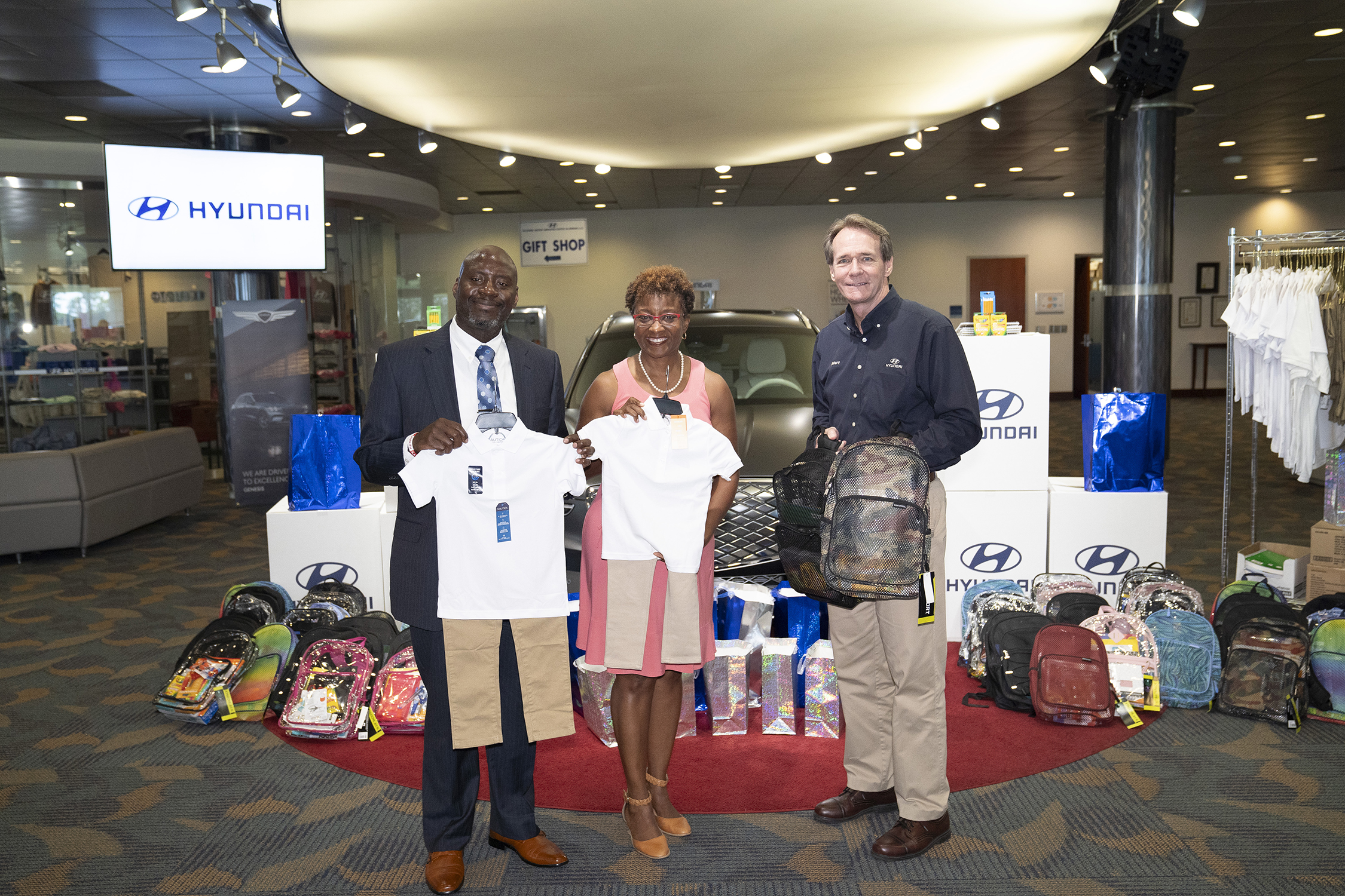 HMMA TEAM MEMBERS DONATE SUPPLIES AND UNIFORMS FOR SELMA CITY SCHOOLS