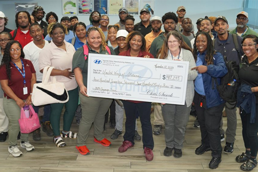 HMMA AND ITS TEAM MEMBERS PLEDGE MORE THAN $417,000 TO UNITED WAYS OF ALABAMA